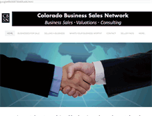 Tablet Screenshot of cobiznetwork.com